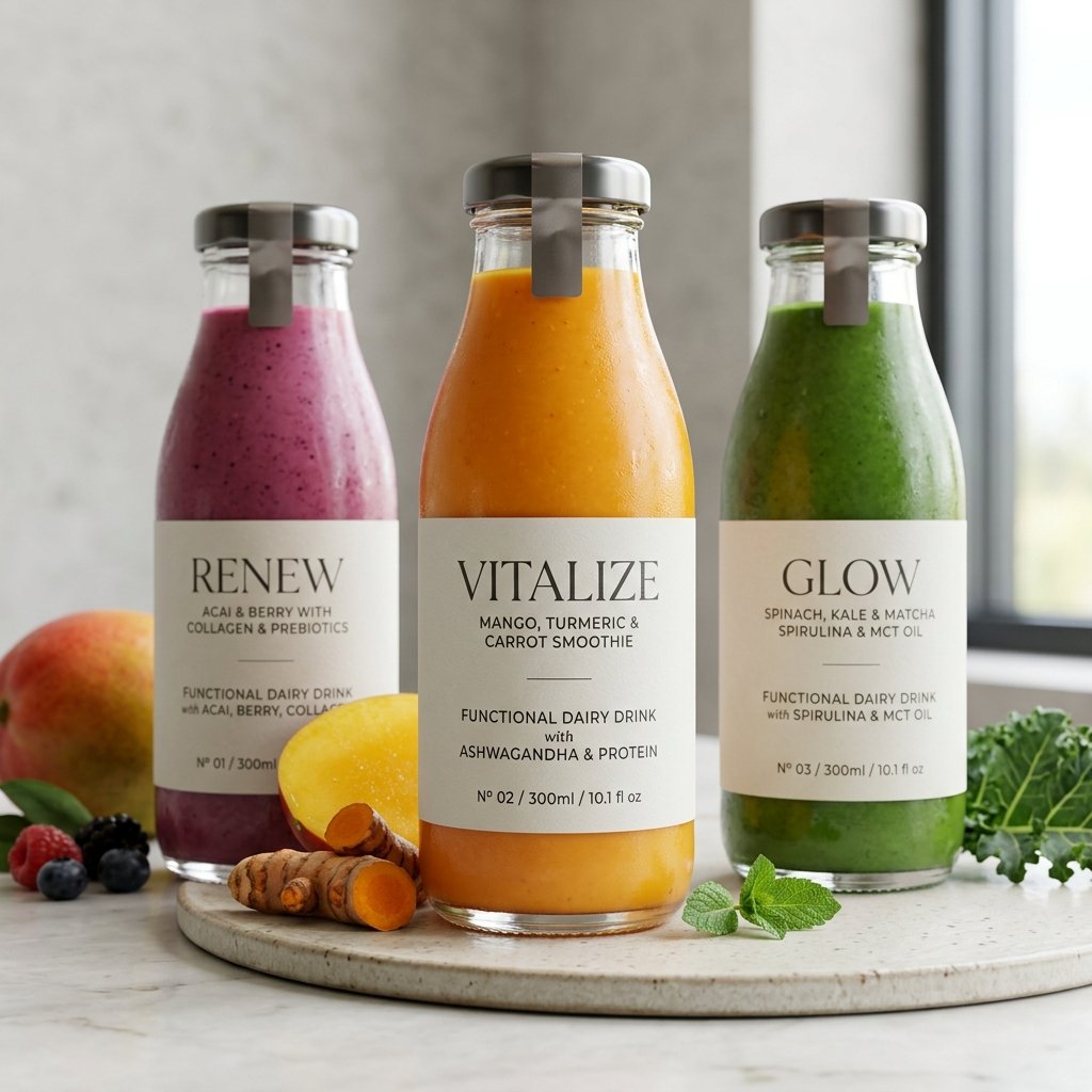 Functional Dairy Beverages formulation consultant
