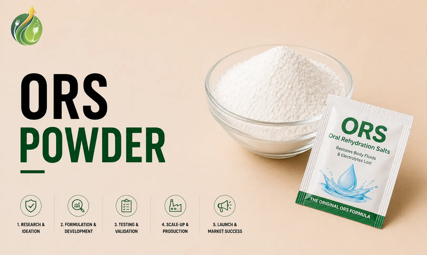 Ors Powder Sticker Trusted Food & Beverage Consultant in India | Flavor Catalystz